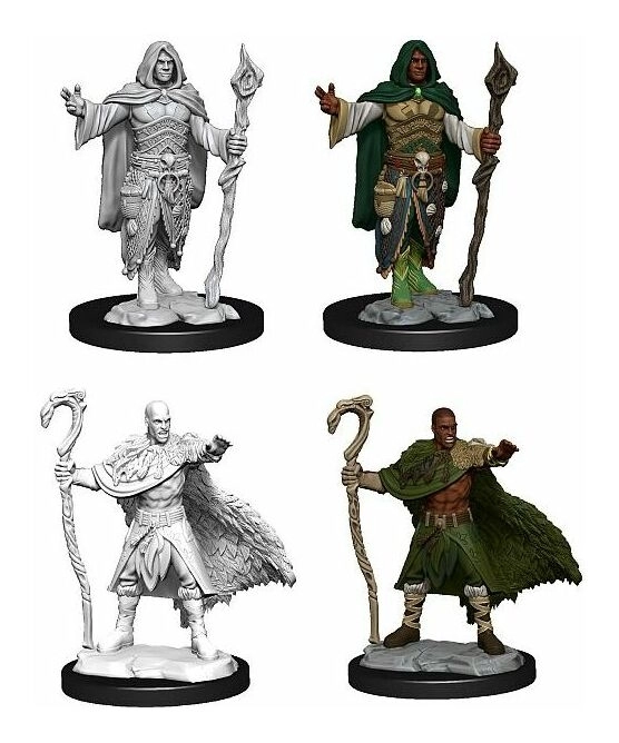 D&D Nolzur's Marvelous Miniatures Miniaturen unbemalt Human Druid Male