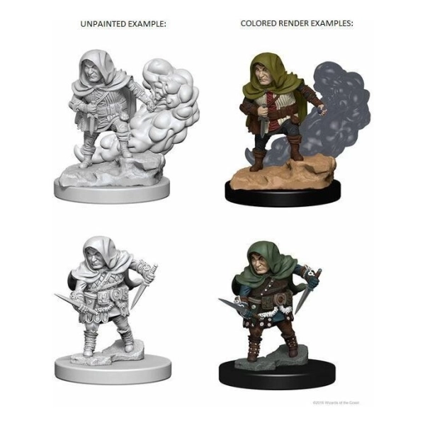 D&D Nolzur's Marvelous Unpainted Miniatures - Halfling Male Rogue