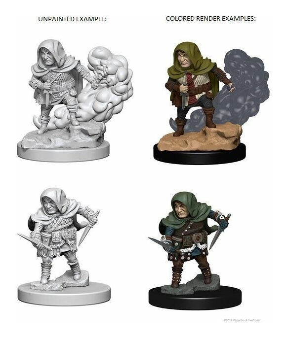 D&D Nolzur's Marvelous Unpainted Miniatures - Halfling Male Rogue