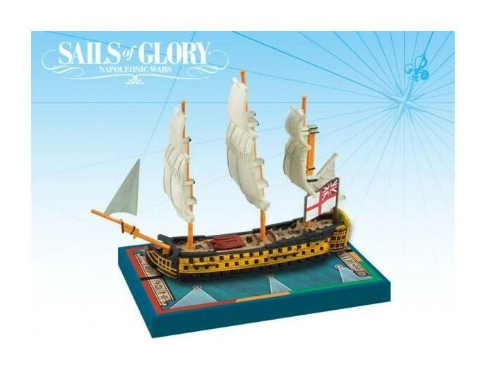 Sails of Glory British HMS Queen Charlotte 1790 Ship Pack