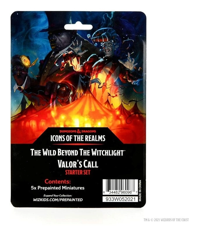 D&D Fantasy Miniatures Icons of the Realms The Wild Beyond the Witchlight Valors Call Starter Set