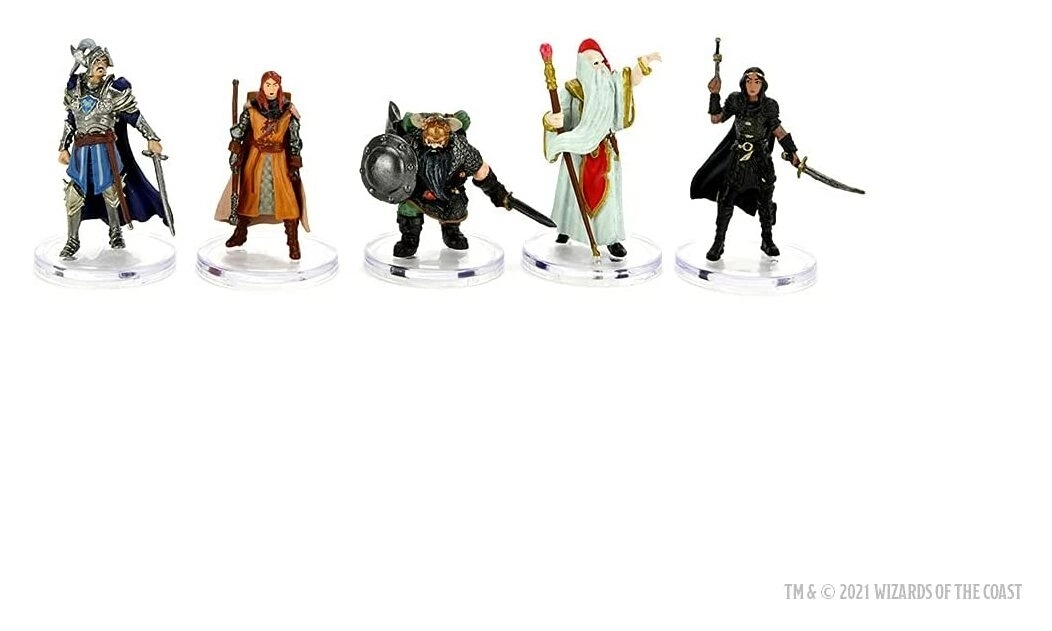 D&D Fantasy Miniatures Icons of the Realms The Wild Beyond the Witchlight Valors Call Starter Set