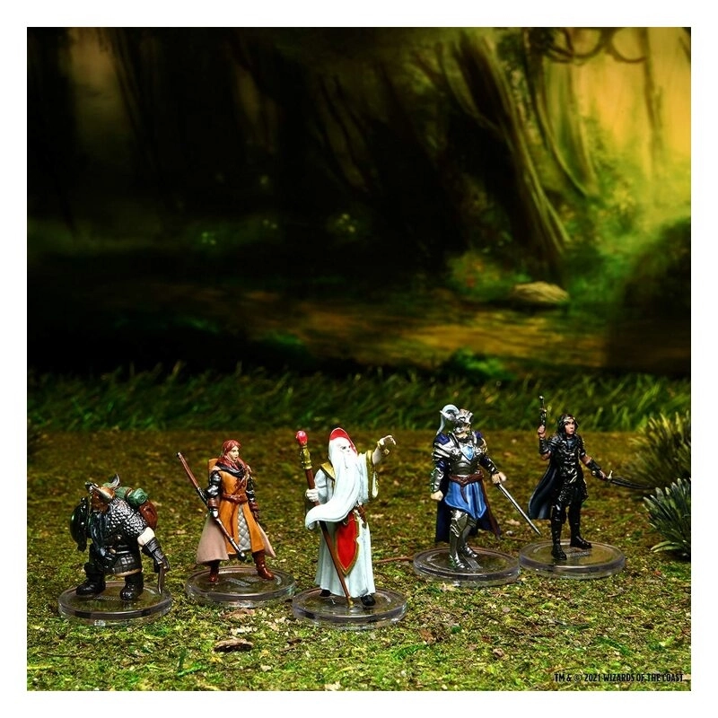 D&D Fantasy Miniatures Icons of the Realms The Wild Beyond the Witchlight Valors Call Starter Set