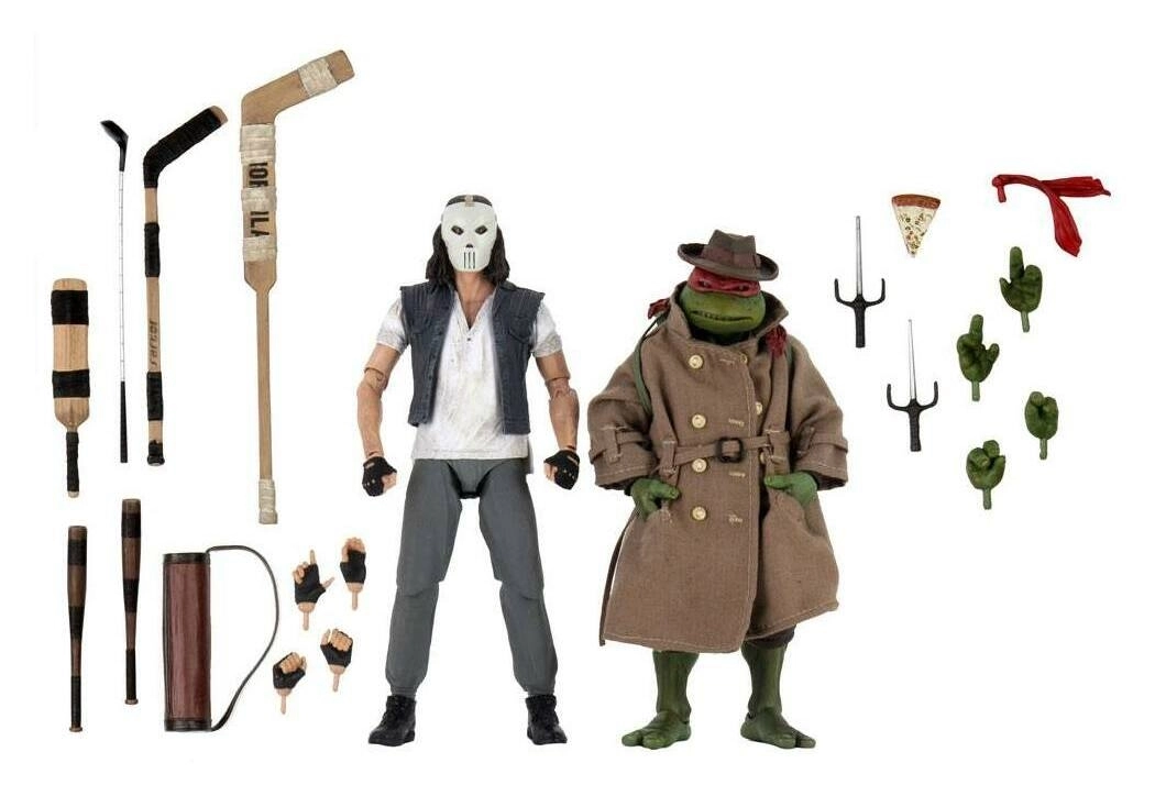 Teenage Mutant Ninja Turtles Actionfiguren Doppelpack Casey Jones & Raphael in Disguise 18 cm