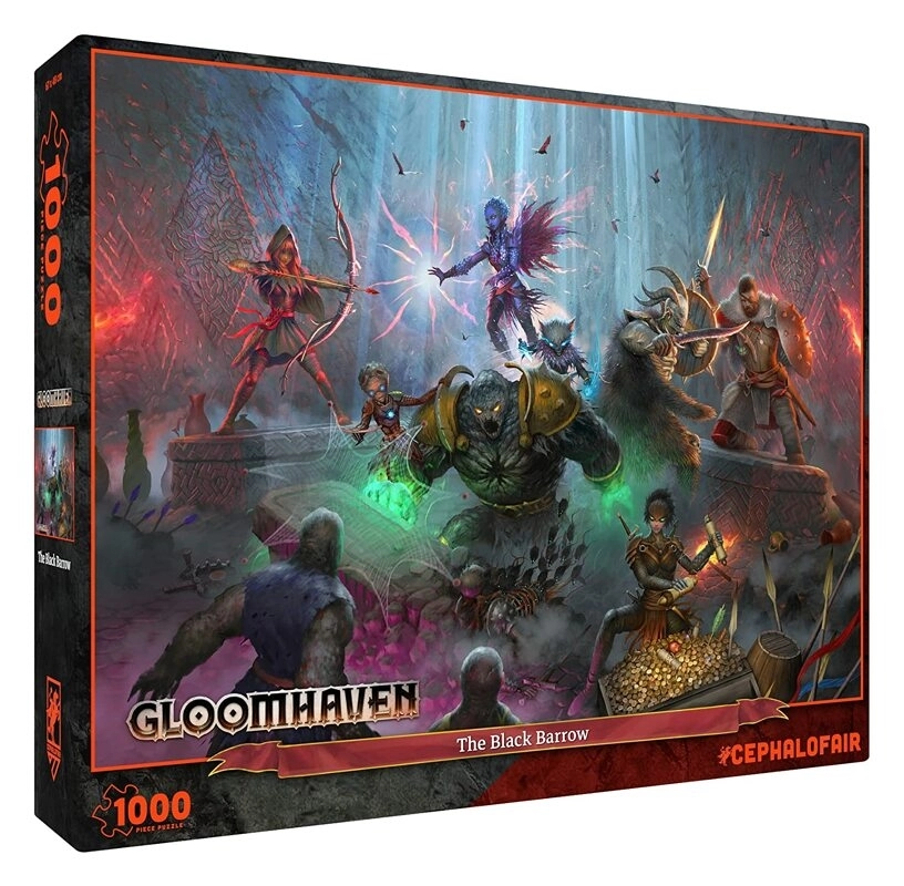 Gloomhaven – The Black Barrow - 1000 Teile Puzzle