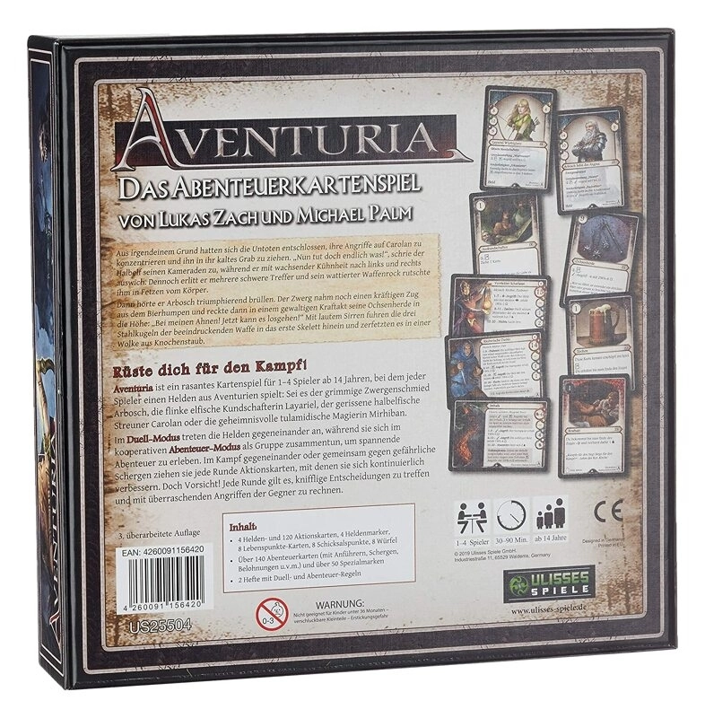 Aventuria - Abenteuerspiel-Box - 3. Auflage