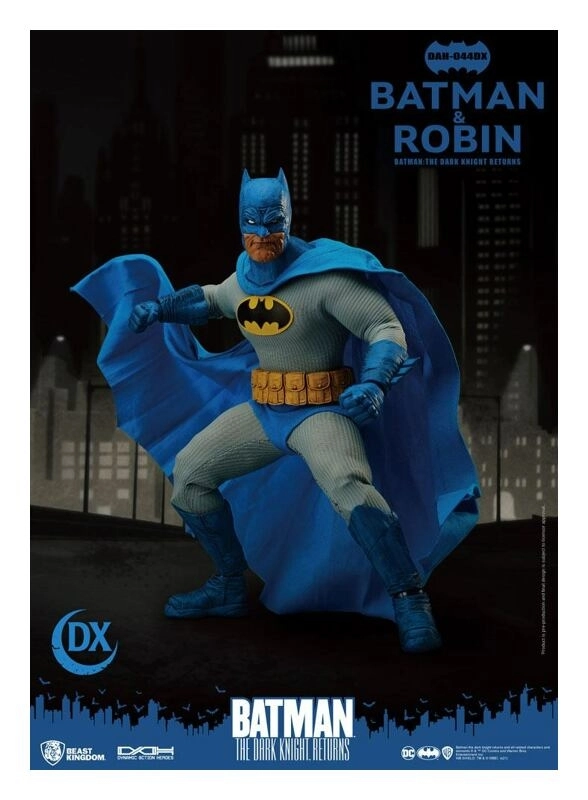 Batman The Dark Knight Returns Dynamic 8ction Heroes 1/9 Batman & Robin 16 - 21 cm