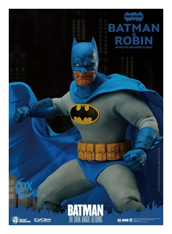 Batman The Dark Knight Returns Dynamic 8ction Heroes 1/9 Batman & Robin 16 - 21 cm