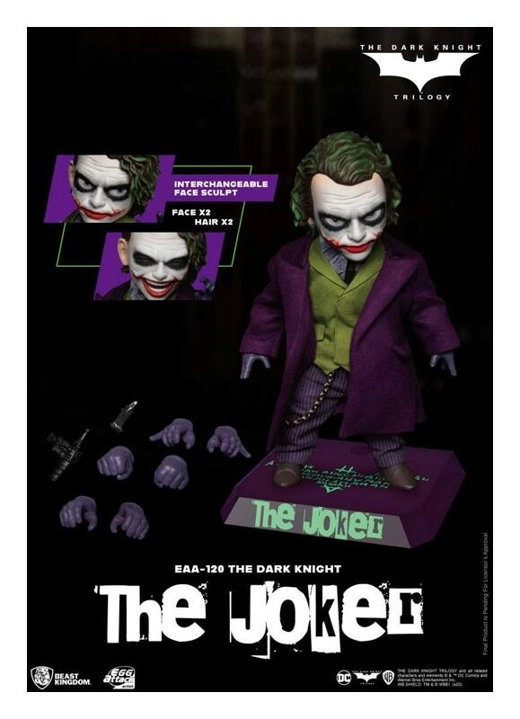 Batman The Dark Knight Egg Attack Action Actionfigur The Joker 17 cm