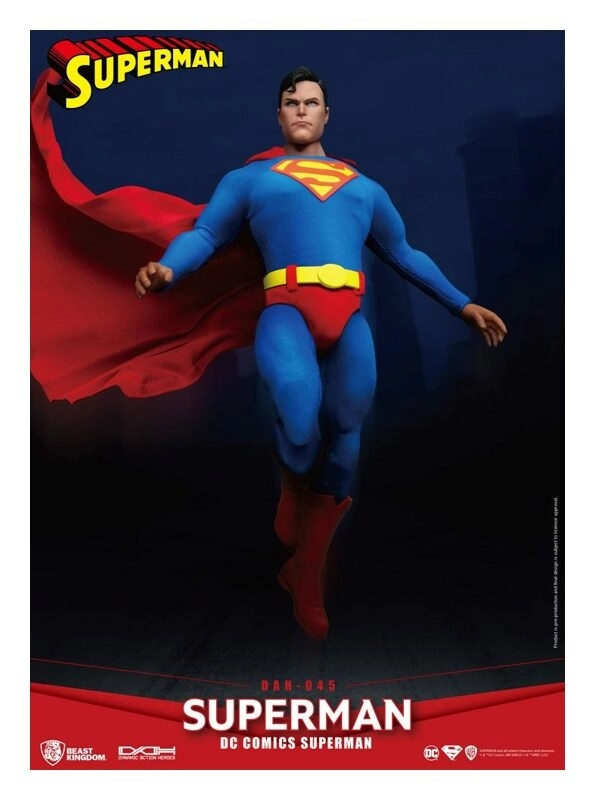 DC Comics Dynamic 8ction Heroes Actionfigur 1/9 Superman 20 cm