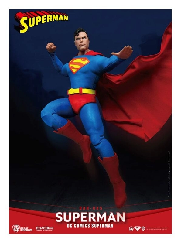 DC Comics Dynamic 8ction Heroes Actionfigur 1/9 Superman 20 cm