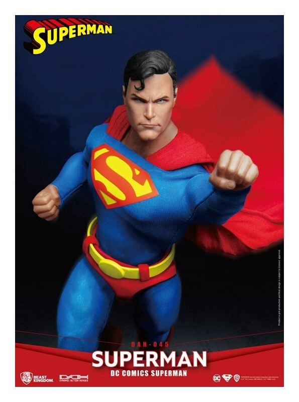 DC Comics Dynamic 8ction Heroes Actionfigur 1/9 Superman 20 cm