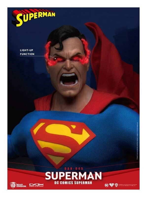 DC Comics Dynamic 8ction Heroes Actionfigur 1/9 Superman 20 cm