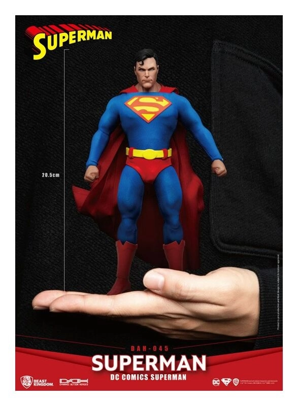 DC Comics Dynamic 8ction Heroes Actionfigur 1/9 Superman 20 cm