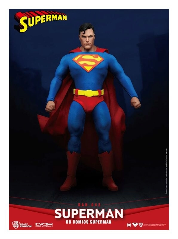 DC Comics Dynamic 8ction Heroes Actionfigur 1/9 Superman 20 cm