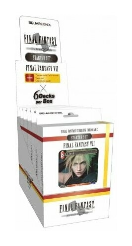 Final Fantasy TCG - Final Fantasy VII Starter Set Display (6 Sets)