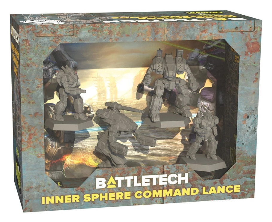 Battletech Inner Sphere Command Lance - EN