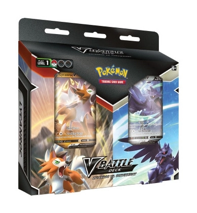 Pokémon - Lycanroc vs. Corviknight V Battle Deck Bundle - EN