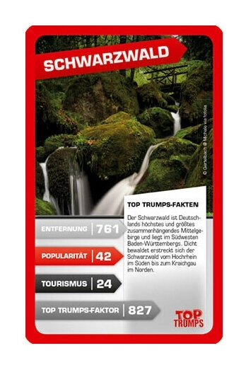 Top Trumps - 30 eindrucksvolle Highlights Deutschlands