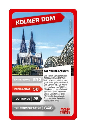 Top Trumps - 30 eindrucksvolle Highlights Deutschlands