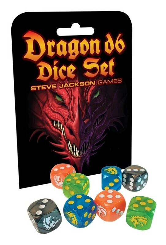 Dragon D6 Dice Set (6)