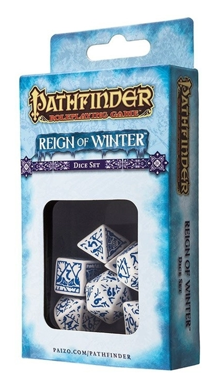 Pathfinder Reign of Winter Dice Set (7)