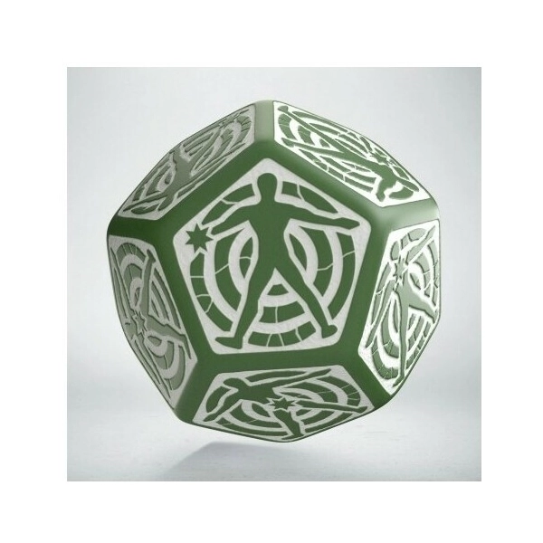 Hit Location Die Green/White D12 (1)