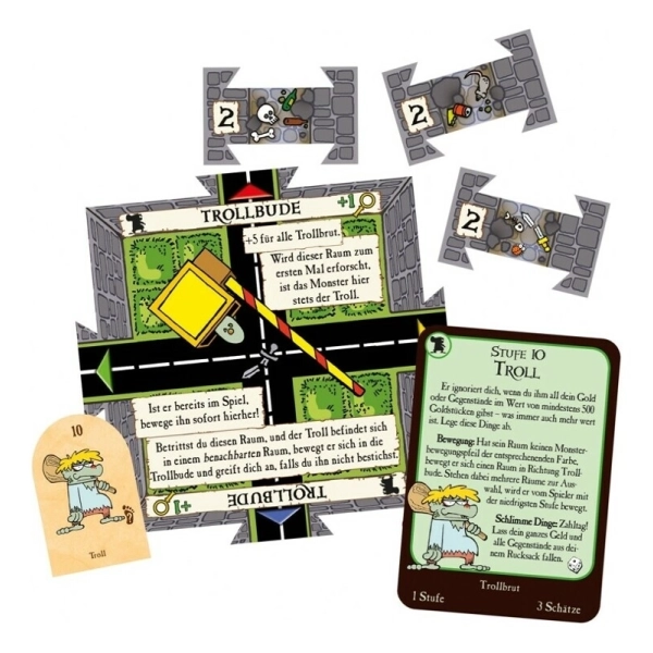 Munchkin Quest 2 - Sondertableau: Troll - Mini Erweiterung