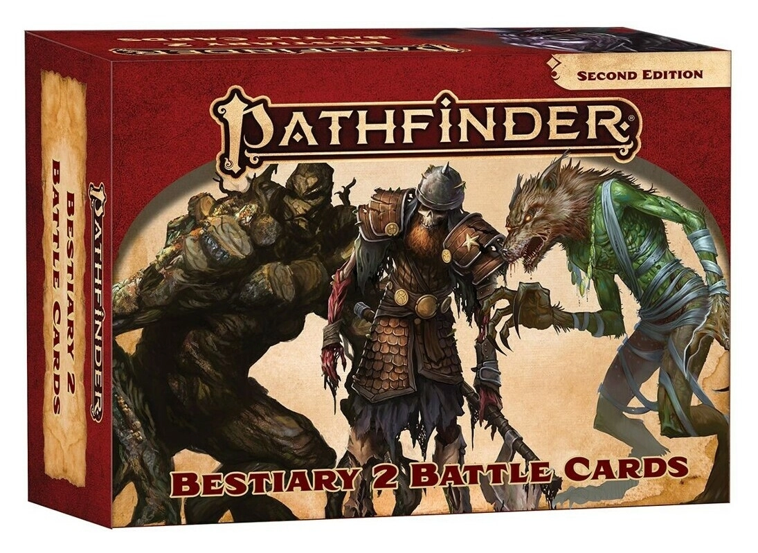 Pathfinder 2.0 Bestiary 2 Battle Cards - EN