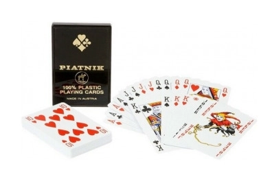 Playing Cards: Bridge/Romme (100% Plastic Cards)