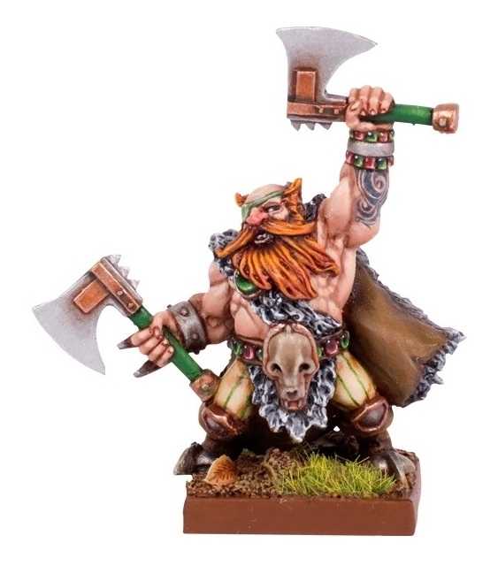 Kings of War - Dwarf: Berserker Lord - EN