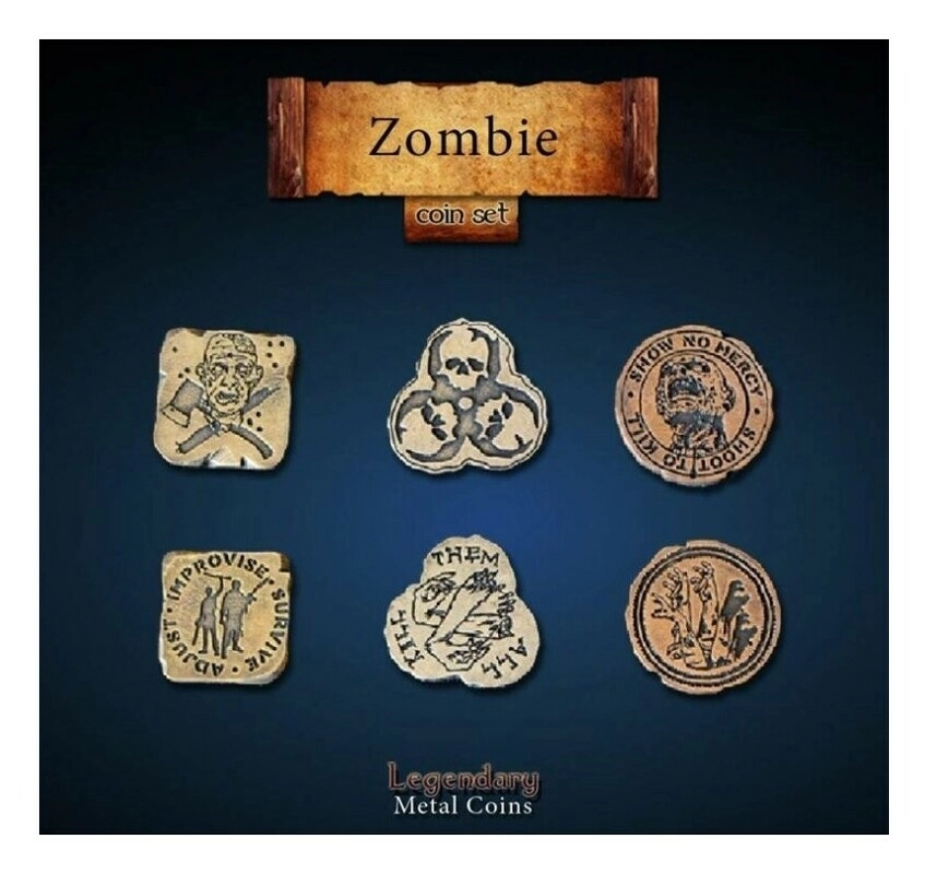 Zombie Coin Set (24 Stück)