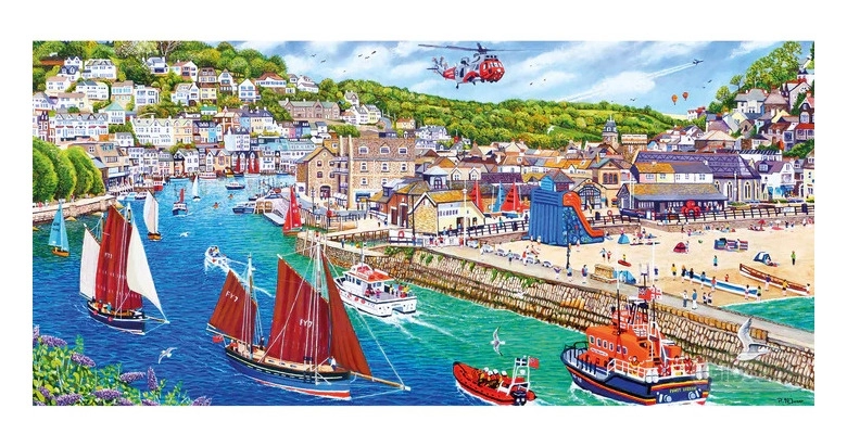 Looe Harbour - Roger Neil Turner