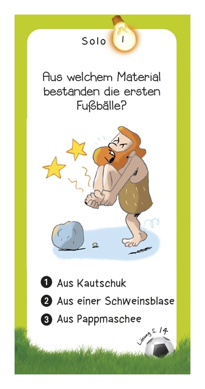 Das Junior Fußball Quiz