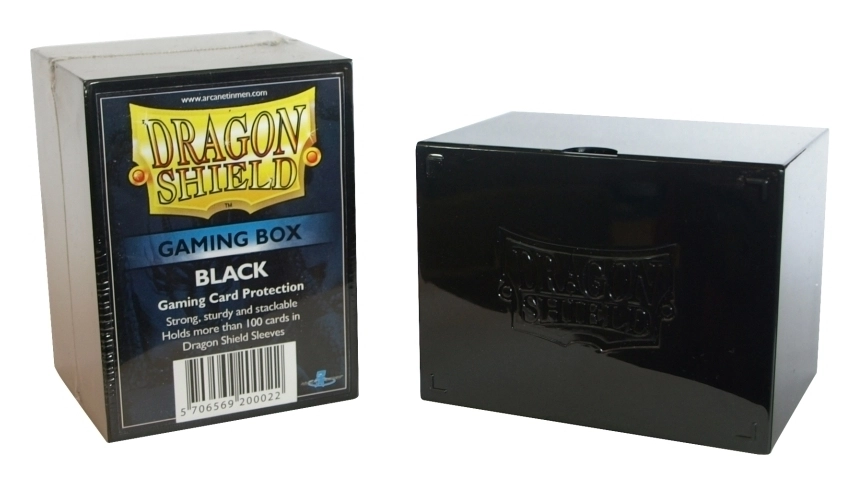 Dragon Shield: Gaming Box – Strong Box 100+: Black