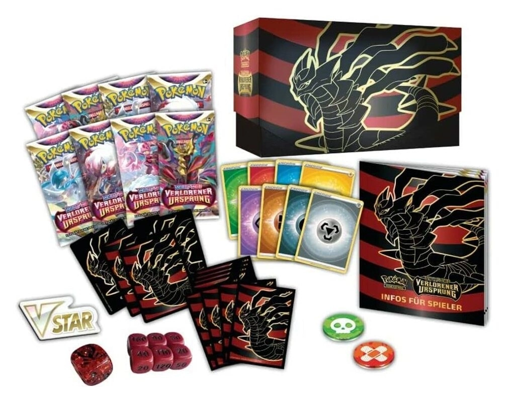 Pokémon SWSH11 Verlorener Ursprung - Top Trainer Box - DE