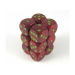 Dice Sets Strawberry Speckled 16mm d6 (12)