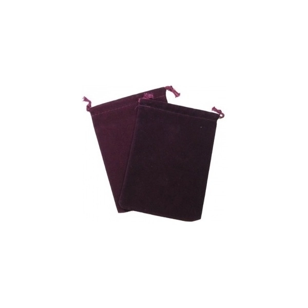 Chessex Large Suedecloth Dice Bags Burgundy