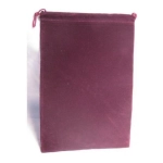 Chessex Large Suedecloth Dice Bags Burgundy