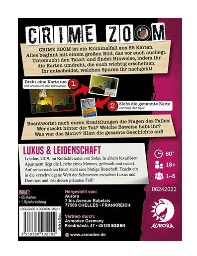 Crime Zoom – Luxus & Leidenschaft