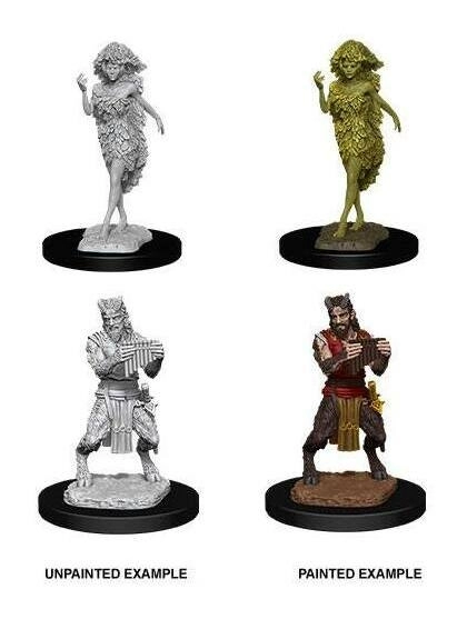 D&D Nolzur's Marvelous Miniatures - Satyr & Dryad