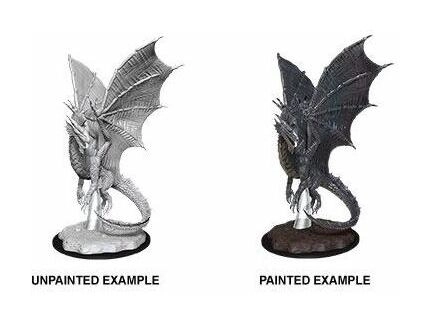 D&D Nolzur's Marvelous Miniatures - Young Silver Dragon