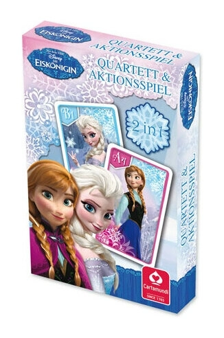 Disney Die Eiskönigin - Quartett 4 in 1