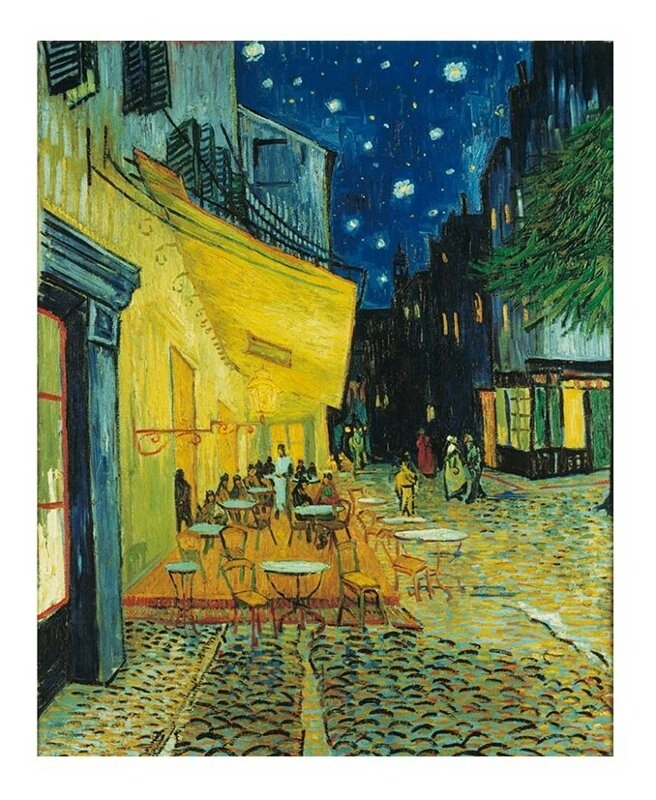 Caféterrasse bei Nacht, Van Gogh