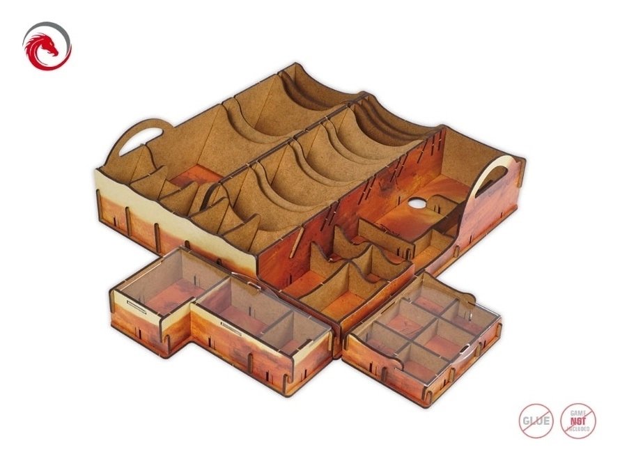 Sortiereinsatz für Terraforming Mars mit UV Spotlackierung