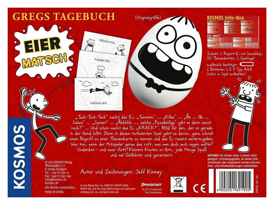 Gregs Tagebuch - Eiermatsch