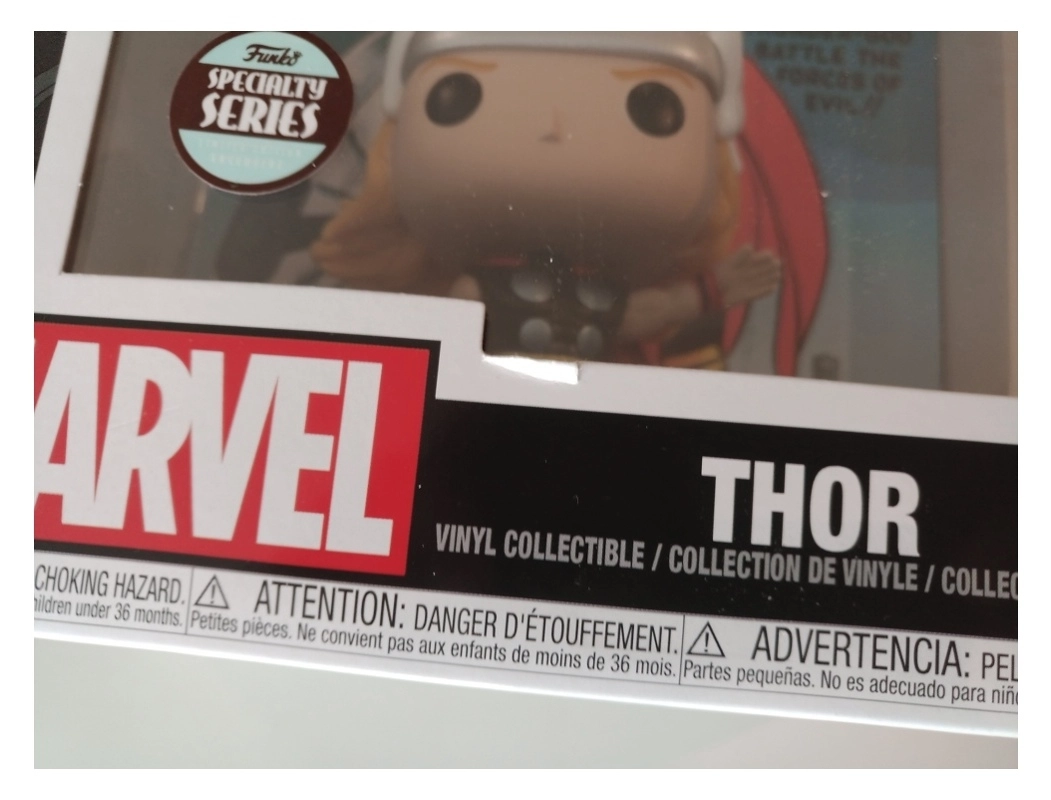 Funko POP! Comic Cover Marvel - Classic Thor (Defekte Verpackung)