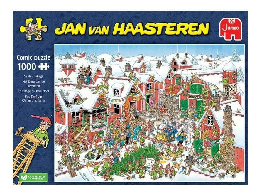 Das Dorf des Weihnachtsmanns - Jan van Haasteren