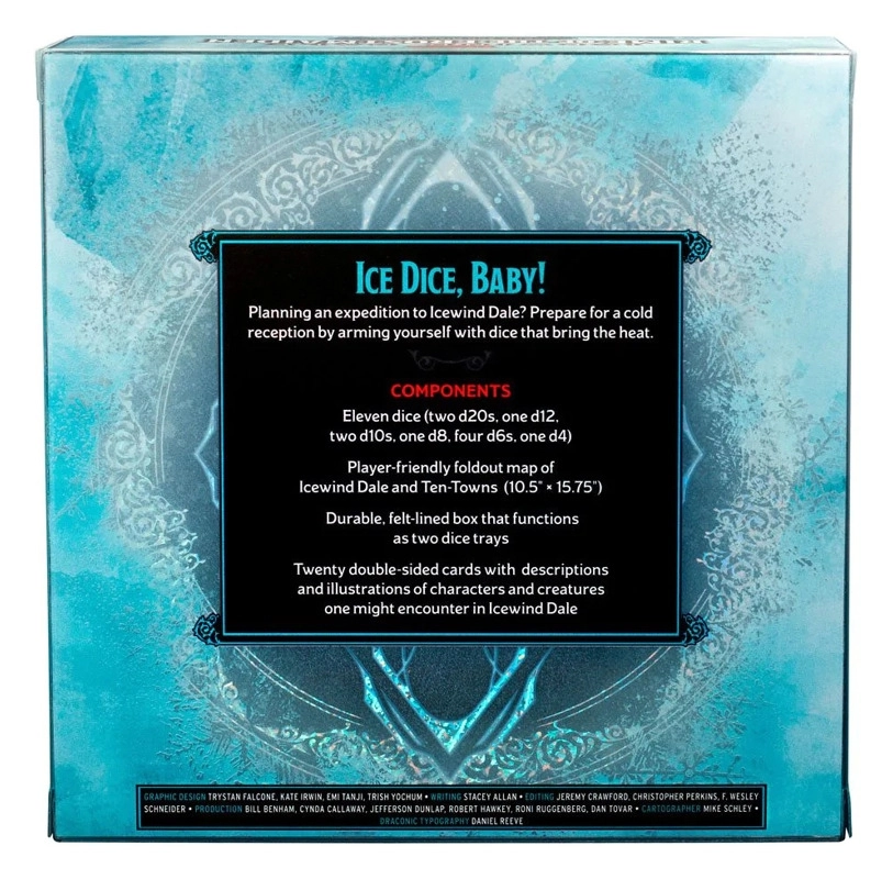 D&D Icewind Dale: Rime of the Frostmaiden Dice Set