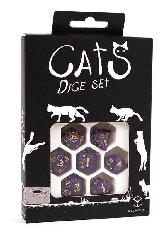 Cats Dice Set - Purrito (7)